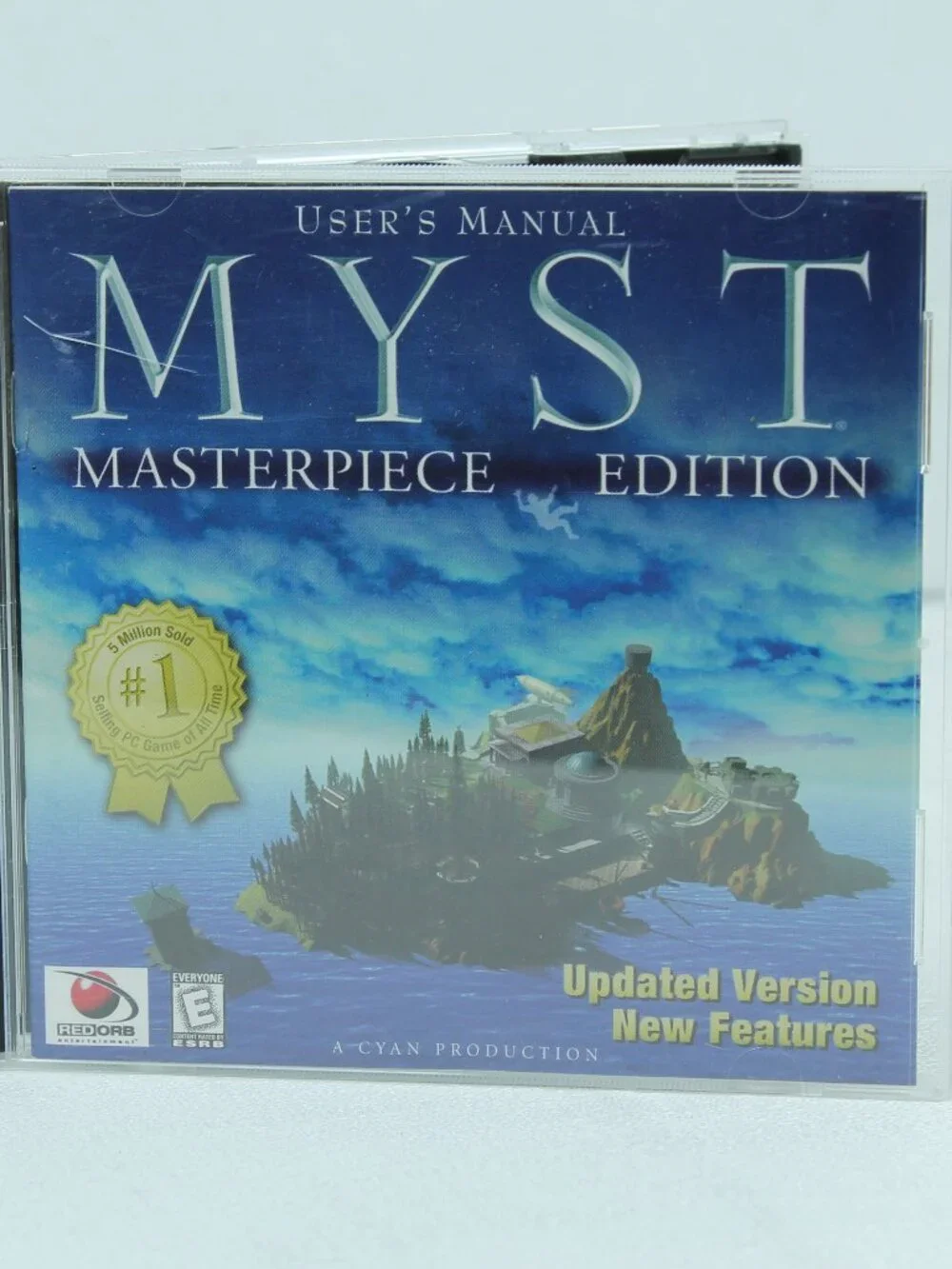 Myst Masterpiece Edition PC CD-ROM 1999 Vintage Retro Game Red Orb Clean CIB